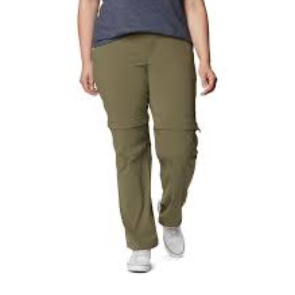 Columbia Olive Green Convertible Hiking Pants